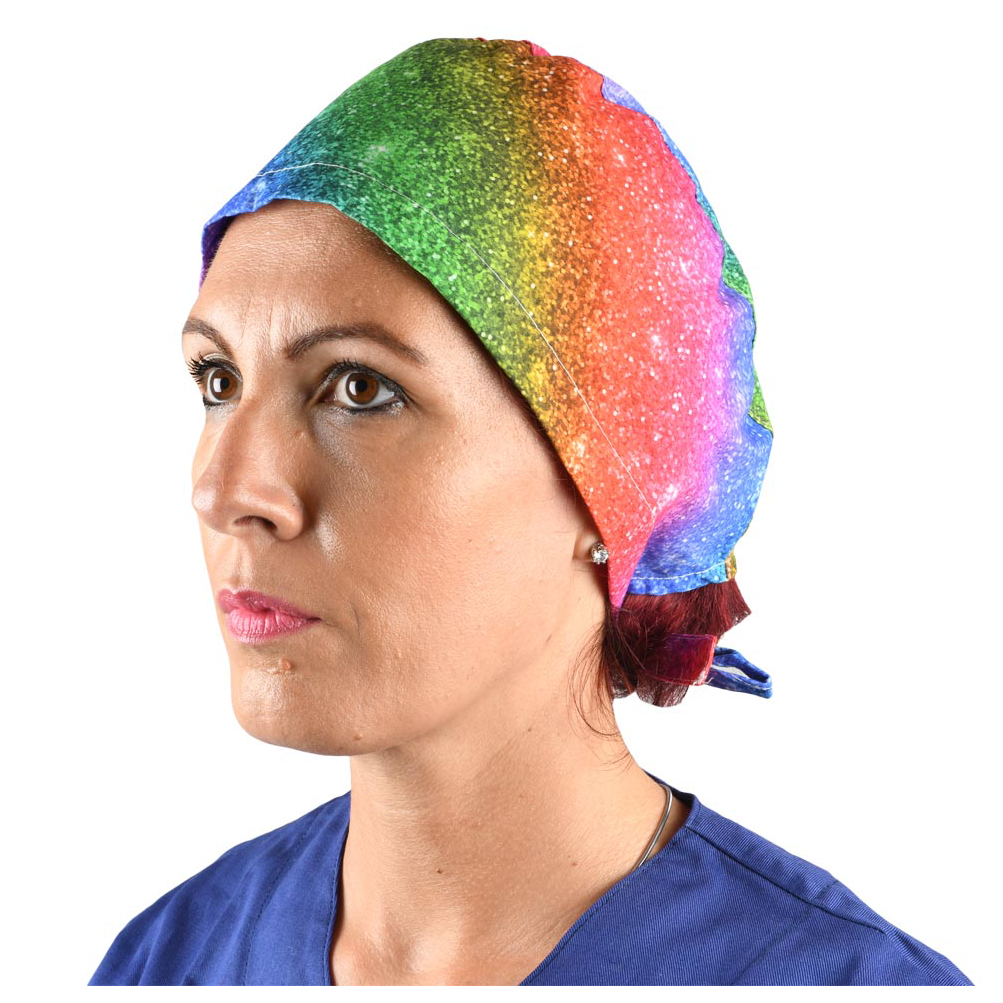 Cappellino chirurgico fantasia Luccicante