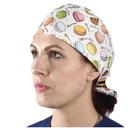 Cappellino chirurgico fantasia Macarones - M