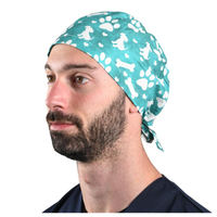Cappellino chirurgico fantasia Veterinaria - M