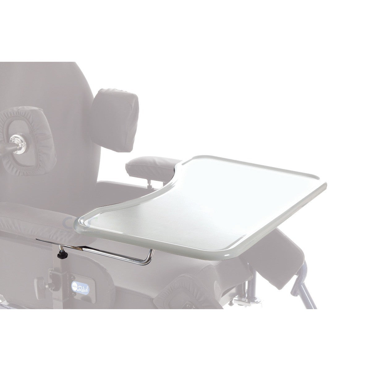 Tavolino sagomato CAR525 per carrozzine RELIEF/COMODE RC3X