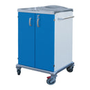 Carrello biancheria pulita 2 ante K616143V in acciaio