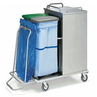 Carrello per raccolta e distribuzione biancheria KARREL K626109 in acciaio