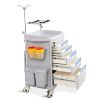 Carrello Emergenza GIMA NEO PLUS - 5 cassetti
