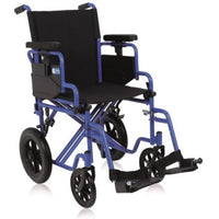 Carrozzina pieghevole da transito ARDEA One NEXT GO Blu - CP115