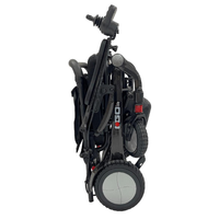 Carrozzina elettrica pieghevole a libro i-Go Lite per viaggi