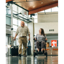 Carrozzina elettrica pieghevole a libro i-Go Lite per viaggi