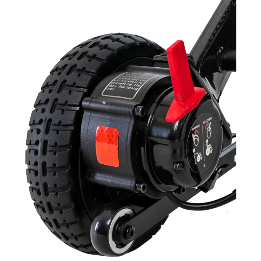 Carrozzina elettrica pieghevole a libro i-Go Lite per viaggi