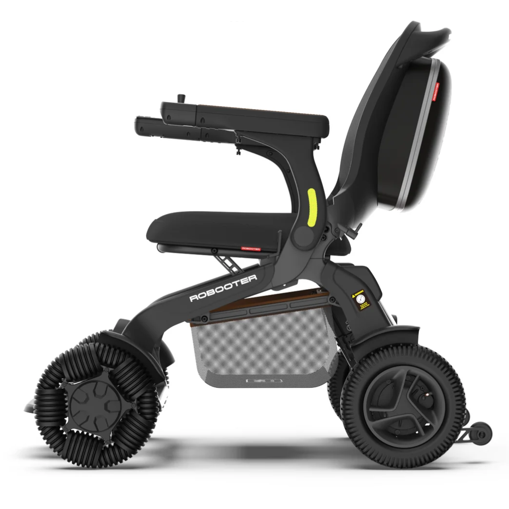 Carrozzina elettrica pieghevole per l’off-road ROBOOTER E60 A - Con zaino integrato