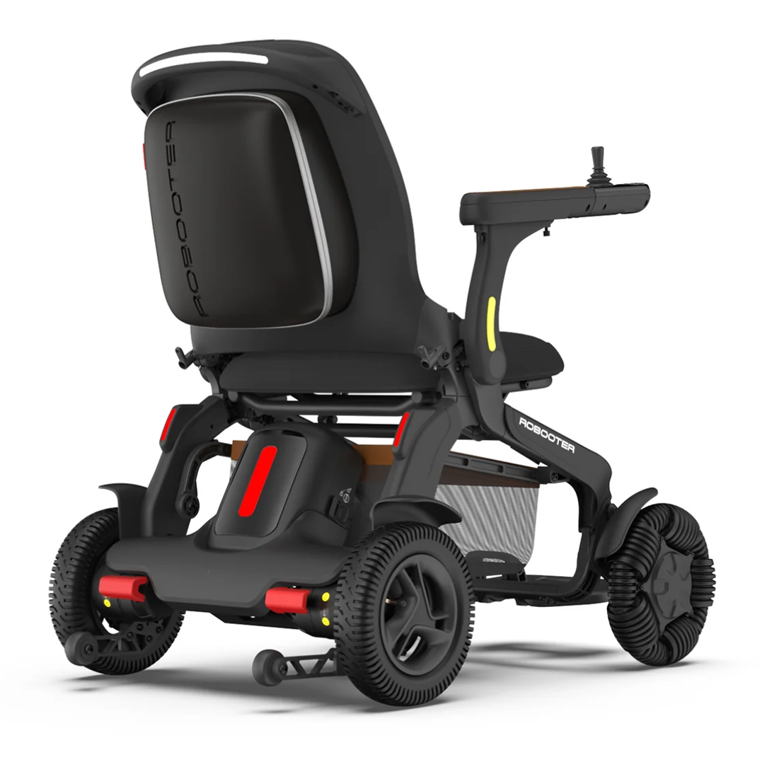 Carrozzina elettrica pieghevole per l’off-road ROBOOTER E60 A - Con zaino integrato