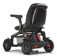 Carrozzina elettrica pieghevole per l’off-road ROBOOTER E60 A - Con zaino integrato