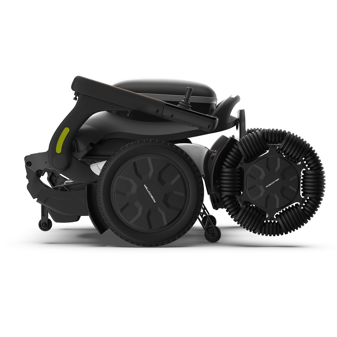 Carrozzina elettrica pieghevole per l’off-road ROBOOTER E60 Pro-A - Con zaino integrato