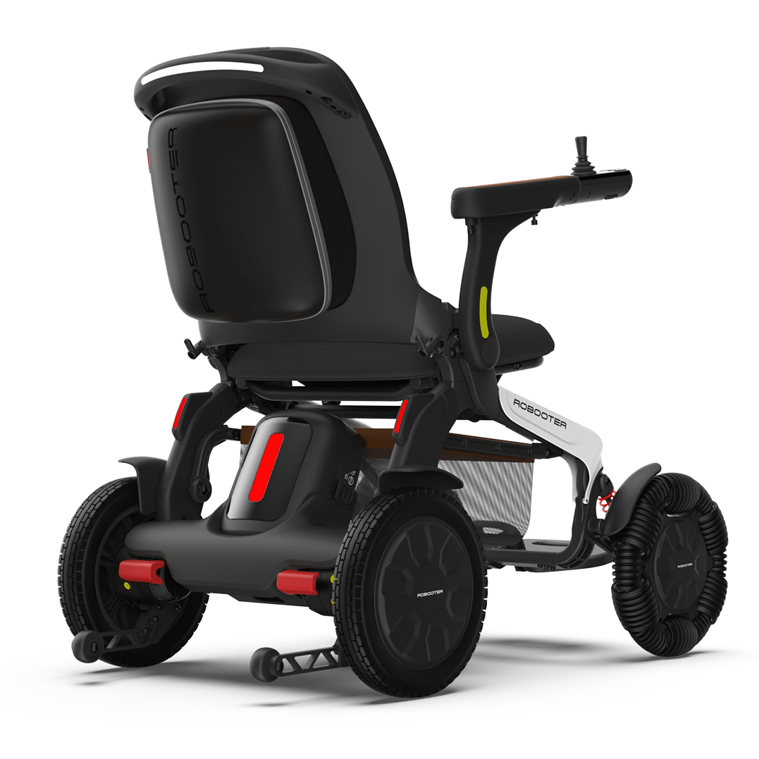Carrozzina elettrica pieghevole per l’off-road ROBOOTER E60 Pro-A - Con zaino integrato