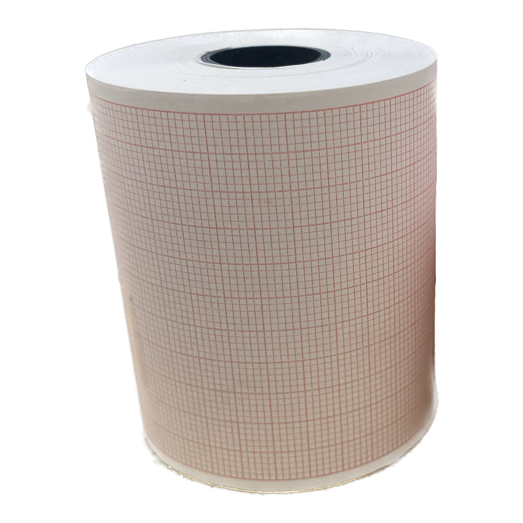 Carta Termica Ecg 215x25 Mmxm - Rotolo Griglia Arancio - Foto 4