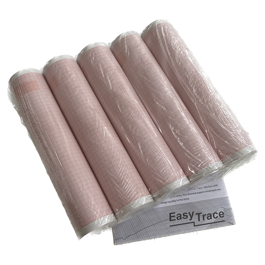 Carta termica per ECG GIMA Cardiogima 12 - BIONET Cardio 7/Ecg 12 - CAREWELL 1112 - Rotolo comp.