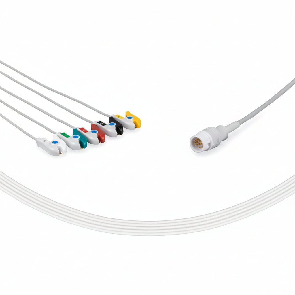 Cavo paziente ECG 5 terminazioni 2585P-I (varie marche)