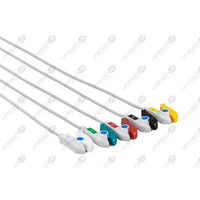 Cavo paziente ECG 5 terminazioni 2585P-I (varie marche)