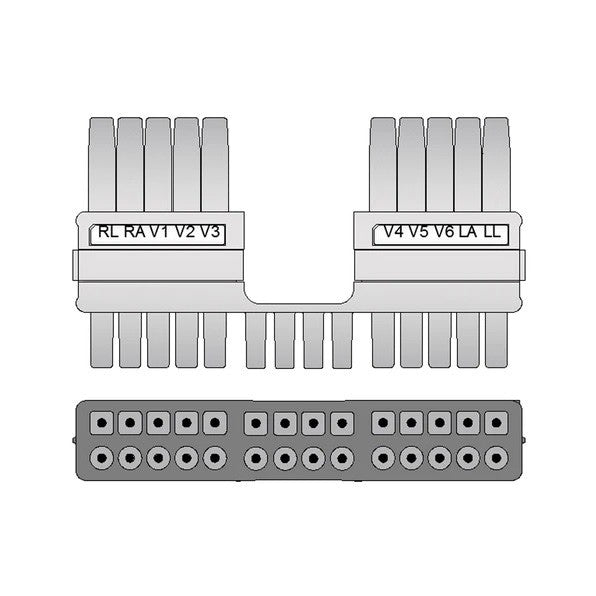 Set ECG 10 derivazioni MT10-LP-I - Compatibile Mortara