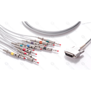 Cavo paziente ECG 10 terminazioni E10R-ED-B/I - Compatibile Carewell e Edan