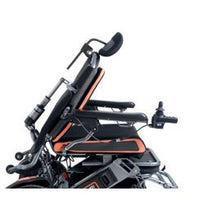Carrozzina elettrica pieghevole reclinabile con poggiatesta MOBILITY 870