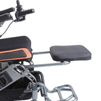 Carrozzina elettrica pieghevole reclinabile con poggiatesta MOBILITY 870