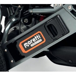 Carrozzina elettrica pieghevole reclinabile con poggiatesta MOBILITY 870