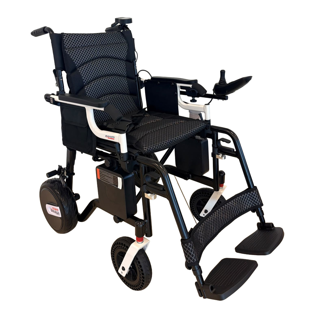 Foldable electric wheelchair with caregiver controller MOBILITY 890