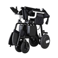 Foldable electric wheelchair with caregiver controller MOBILITY 890