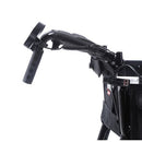 Foldable electric wheelchair with caregiver controller MOBILITY 890