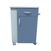 Comodino da degenza FEBO - 1 cassetto, anta e porta bottiglia