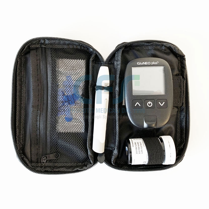 Glucometro Garmed GluNEO Plus - Kit con 10 strisce
