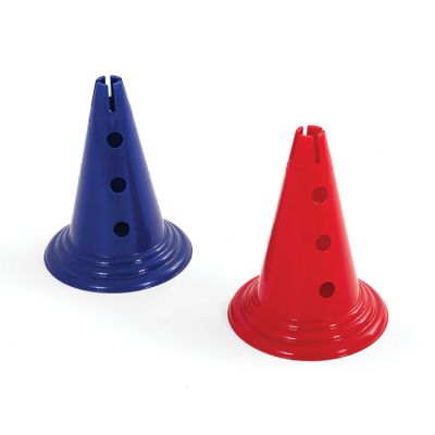 Cono forato h 30 cm per ginnastica psicomotoria-Arancione