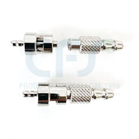 Connettore metallico a baionetta per bracciali (conf. 10 pz.)