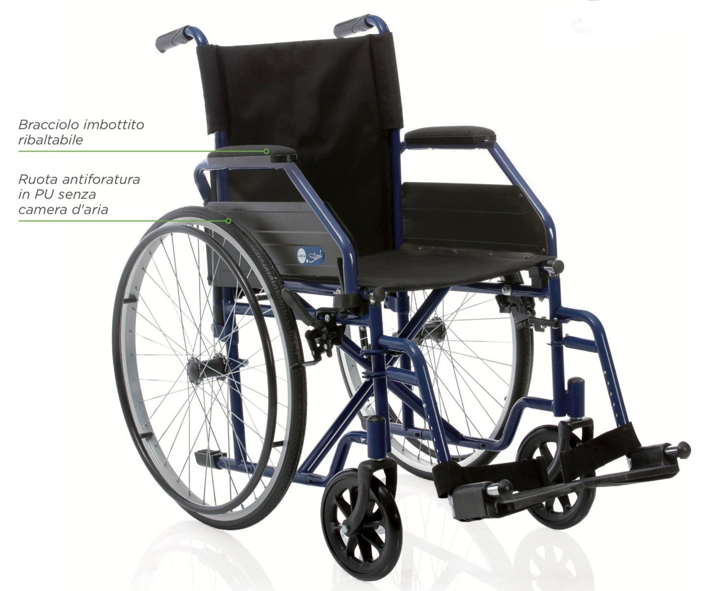 Carrozzina pieghevole ad Autospinta ARDEA One START - CP100B