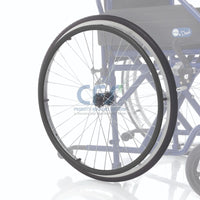 Ruote posteriori in PU Ø 60 cm CPA242 per carrozzine ARDEA Dual/Next/Start (coppia)