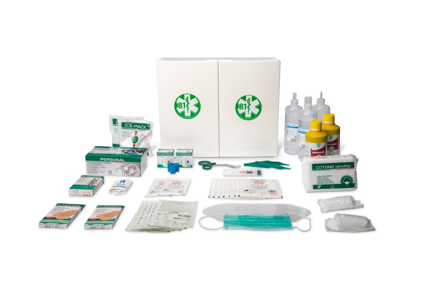 Armadietto Pronto Soccorso in ABS 102/P CPS521 - ALL. 1 BASE