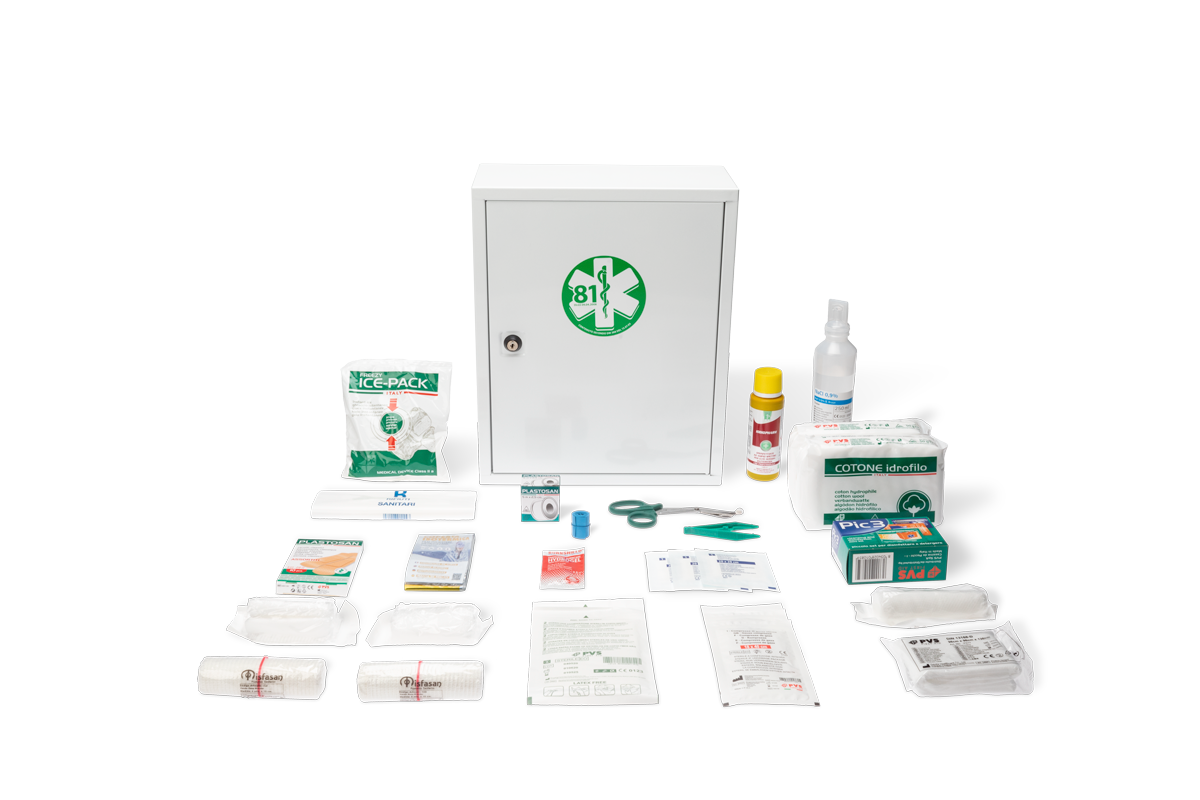 Armadietto Pronto Soccorso in metallo 103/M CPS522 - ALL. 2 MAGGIORATO