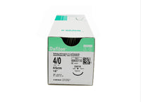 Dafilon suture non assorbibili in nylon, ago 3/8 lanceolato 6mm, USP 10/0 - filo nero 30 cm (conf. 12 pz.)