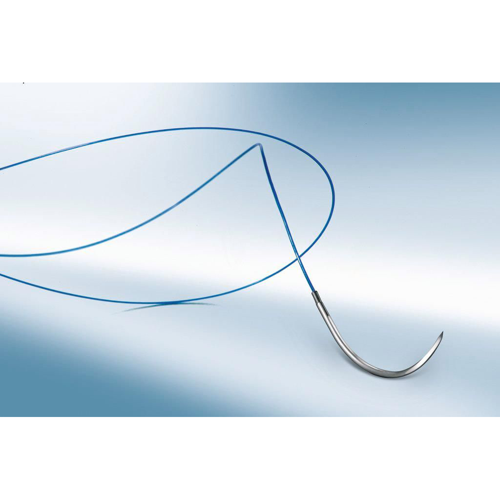 Dafilon suture non assorbibili in nylon, ago 3/8 16mm, USP 5/0 - filo blu 45cm (conf. 36 pz.)