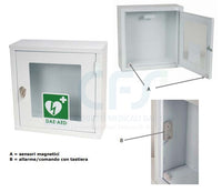 Teca per defibrillatore VISIO DEF040A con allarme