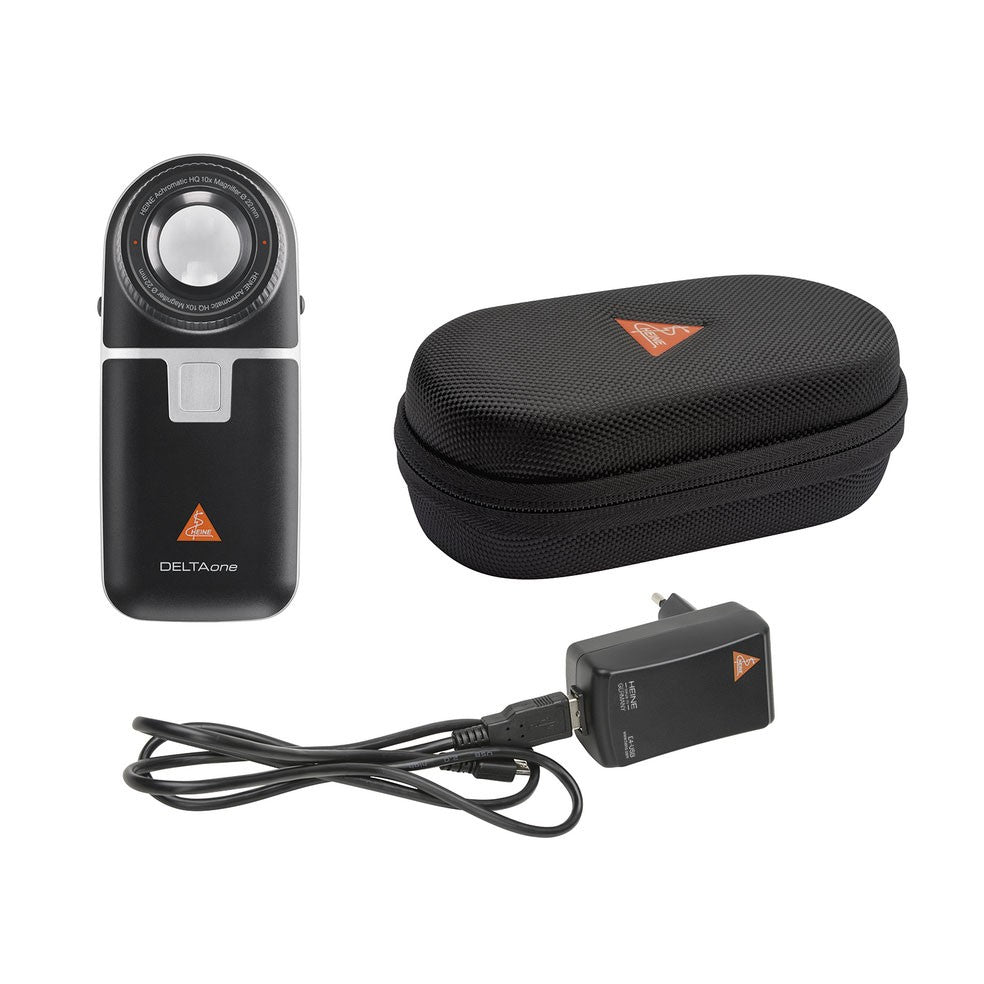 Dermatoscopio HEINE DELTAone Nero/Argento - K-210.28.305