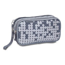 Borsa per kit diabetico isotermica ELITE BAGS Dia's funny dots - Argento fantasia