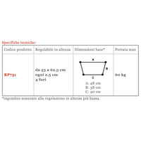 Deambulatore pieghevole per bambini RP731