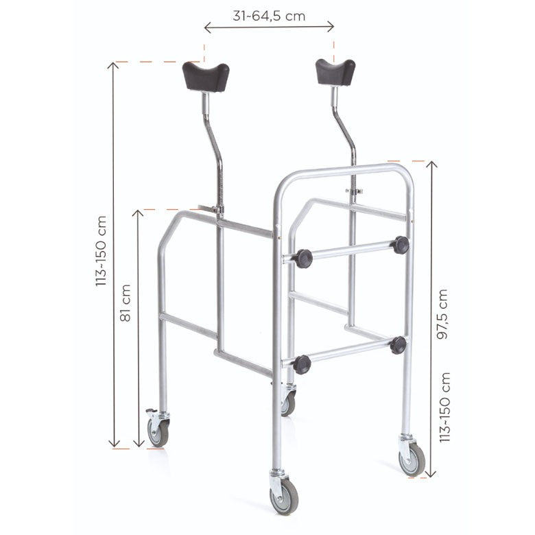 Deambulatore sottoascellare RP755S - Smontabile