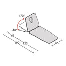 Lettino elettrico ad altezza variabile GIOVE 1 - Larghezza cm 65