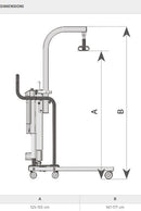 Braccio di sollevamento per MUEVO Home RI900 e Light RI905