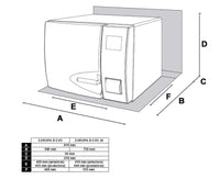 Autoclave Tecno Gaz Europa B EVO  - Classe B 15 Lt.