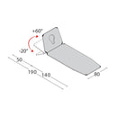 Lettino elettrico ad altezza variabile EDO - Larghezza 80 cm