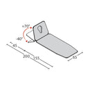 Lettino elettrico ad altezza variabile GIOVE 2 - Larghezza cm 65
