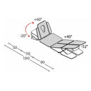 Lettino elettrico ad altezza variabile IRIDE - Larghezza 80 cm