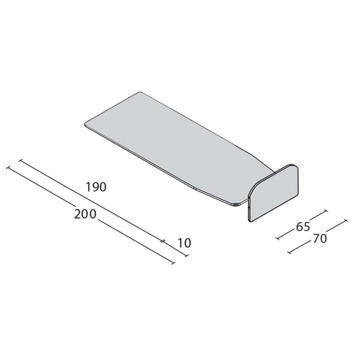 Tavolo da statica NETTUNO-Tortora